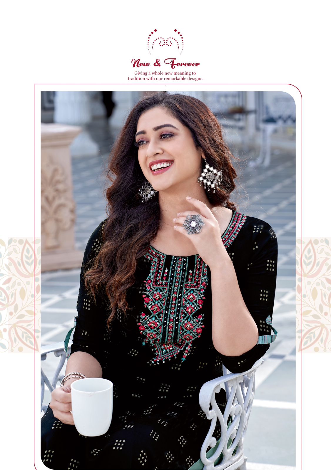 Bandhan Vol 4 By Mittoo Rayon Printed Embroidery Kurtis Wholesale Clothing Suppliers In India